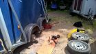 Cheval Horse trailer serviced