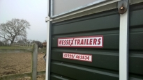  Wessex horse trailer servicing